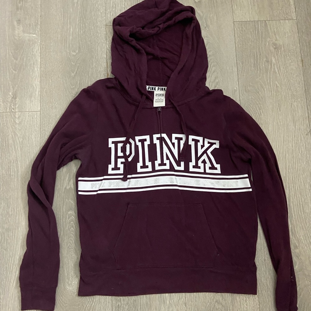 PINK 1/4 Zip up